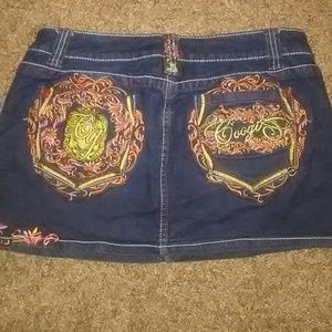 Coogi jean skirt